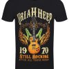 Uriah Heep Still Rocking Men’s Black T-Shirt