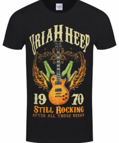 Uriah Heep Still Rocking Mens Black T Shirt 1