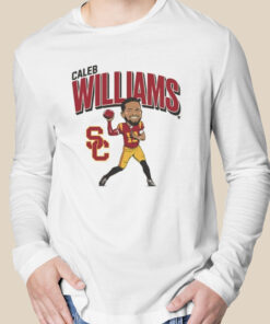 Usc Football Caleb Williams Caricature T-Shirt 2 Usc Football Caleb Williams Caricature T Shirt 3