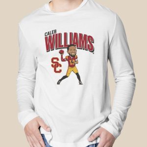 Usc Football Caleb Williams Caricature T Shirt 3