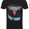 Van Halen 1980 Tour Men’s Black T-Shirt