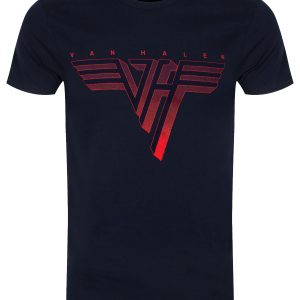 Van Halen Classic Logo Men’s Navy T-Shirt