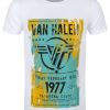 Van Halen Pasadena ’77 Men’s White T-Shirt