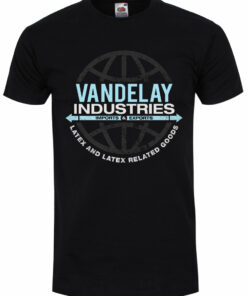 Vandelay Industries Mens Black T Shirt 1
