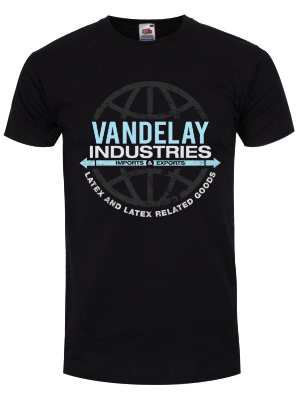 Vandelay Industries Men’s Black T-Shirt