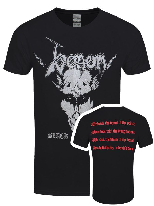 Venom Black Metal Men’s Black T-Shirt