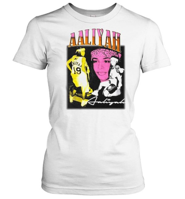 Vintage Aaliyah Basketball Shirt