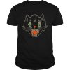 Vintage Halloween Scary Black Cat Horror shirt