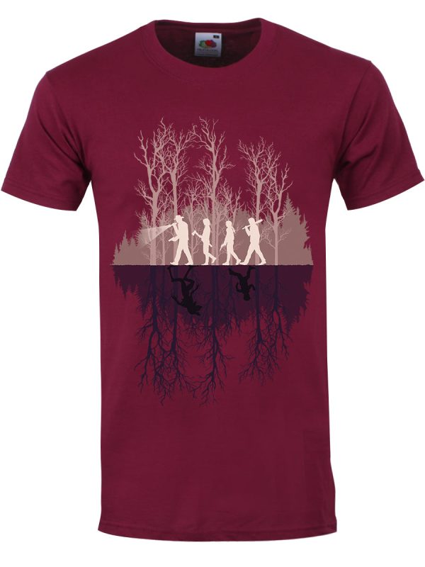 Where There’s A Will Men’s Burgundy T-Shirt