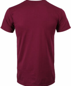 Where Theres A Will Mens Burgundy T Shirt 2