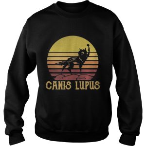 Wolf Canis lupus vintage shirt 3