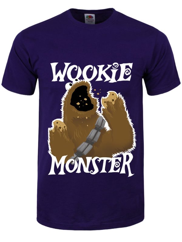 Wookie Monster Men’s Purple T-Shirt