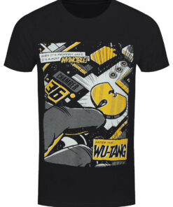 Wu Tang Clan Invincible Mens Black T Shirt 1