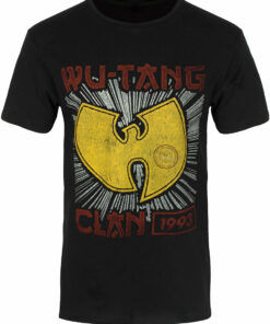 Wu Tang Clan Tour 93 Mens Black T Shirt 1