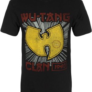 Wu Tang Clan Tour 93 Mens Black T Shirt 1