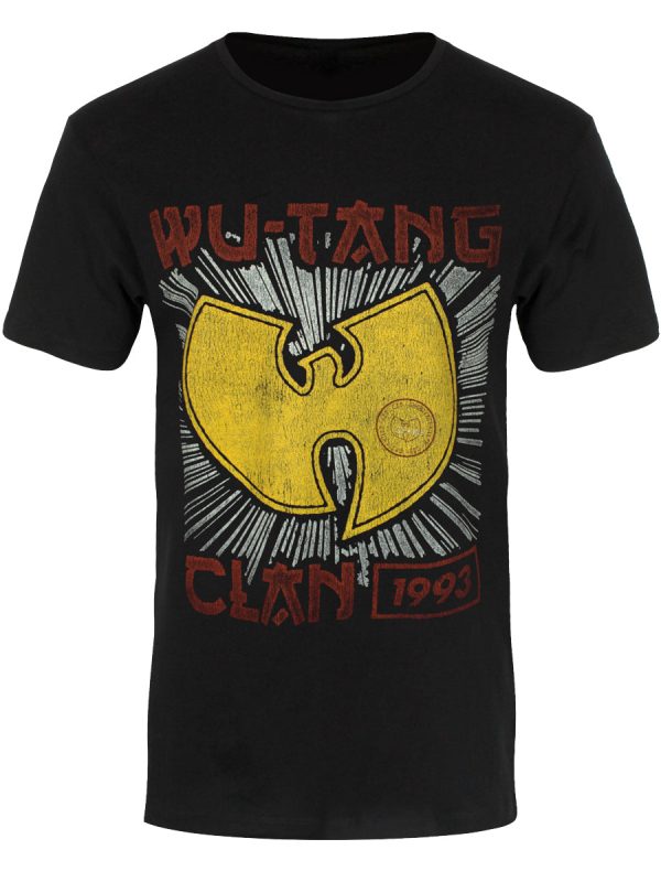 Wu-Tang Clan Tour 93 Men’s Black T-Shirt