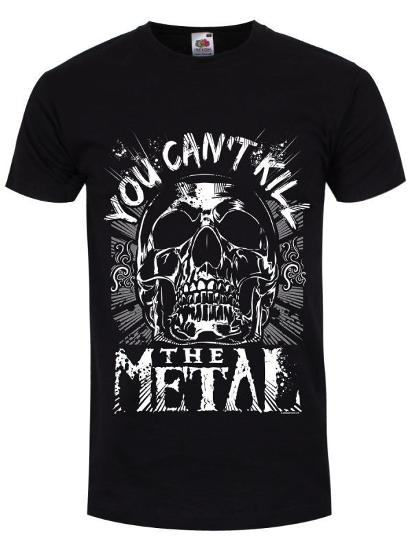 You Can’t Kill The Metal Men’s Black T-Shirt