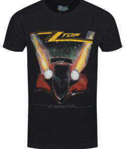 ZZ Top Eliminator Mens Black T Shirt 1