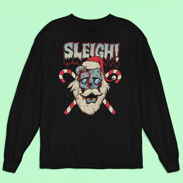Zombie Santa Long Sleeve Shirt