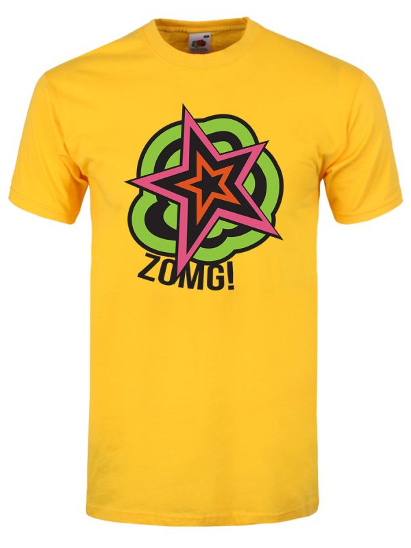 Zomg! Men’s Yellow T-Shirt