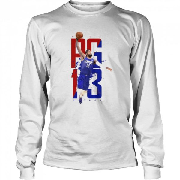 paul George PG 13 Los Angeles Clippers shirt