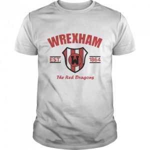 wrexham the Red Dragon est 1864 shirt