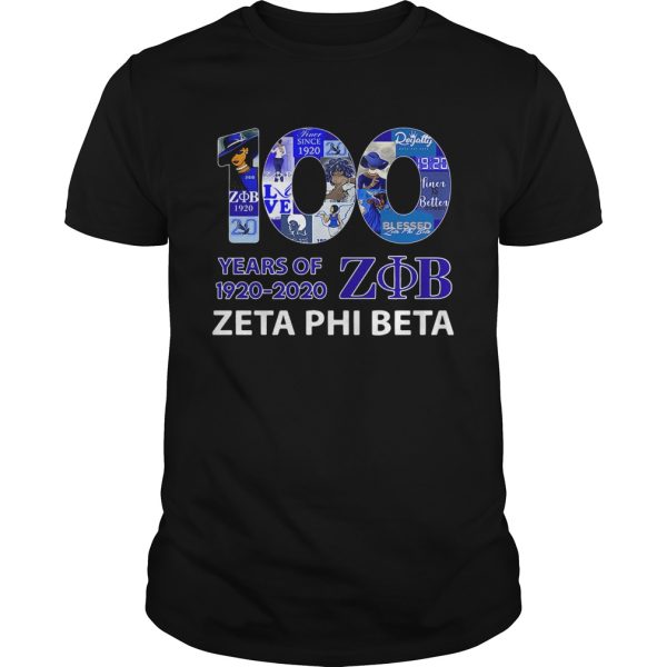 100 Years Of  ZOB Zeta Phi Beta shirt