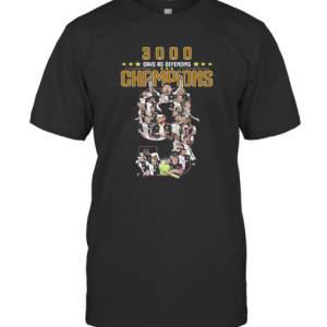 300 Days As Defending Champions 9 Stars T-Shirt