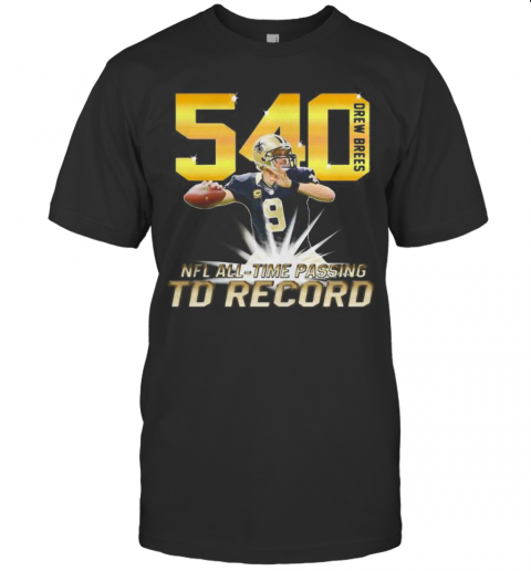 09 Drew Brees NFL all time passing to record t-shirt by To-Tee Clothing -  Issuu