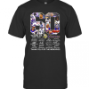 60 Years Of Minnesota Vikings 1960 2020 Signatures T-Shirt