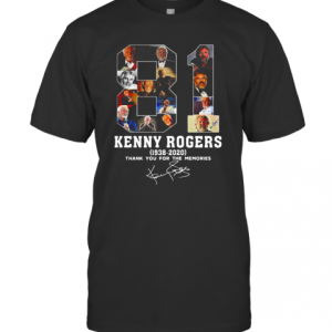 81 Kenny Rogers 1938 2020 Signature T-Shirt