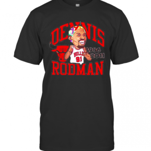 91 Dennis Rodman Chicago Bulls 1986 2011 T-Shirt