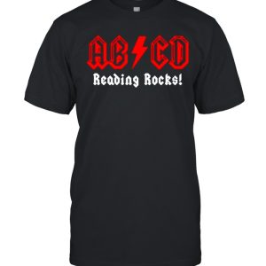 ABCD reading rocks shirt