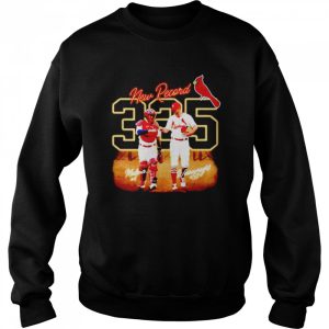 Adam Wainwright and Yadier Molina St Louis Cardinals new record shirt 4