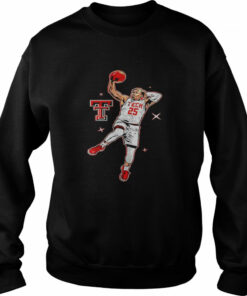 Adonis Arms Dunk Texas Tech Basketball shirt 3 Adonis Arms Dunk Texas Tech Basketball shirt 4