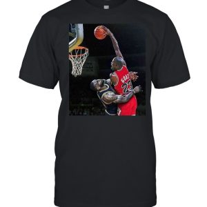 Air Mj Dunk Over Lbj High Quality Custom shirt