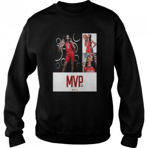 Aja wilson is 2022 fiba women's basketball world cup mvp shirt 4