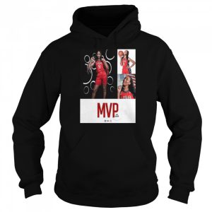 Aja wilson is 2022 fiba women's basketball world cup mvp shirt 5