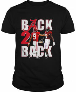 Alabama Crimson Tide Back 2 Back shirt 1