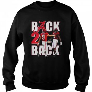 Alabama Crimson Tide Back 2 Back shirt 4