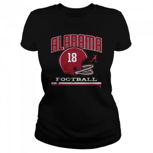 Alabama Crimson Tide Vintage Football Helmet Shirt