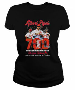Albert Pujols 700 Career Home Runs St Louis Cardinals one of the best of all times signature shirt 2