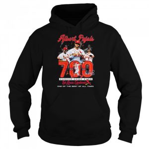 Albert Pujols 700 Career Home Runs St Louis Cardinals one of the best of all times signature shirt 5