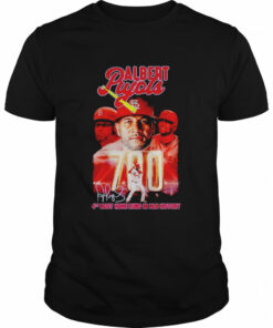 Albert Pujols St Louis Cardinals 4th most home runs in MLB history signature shirt 1