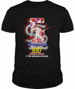 Albert Pujols St Louis Cardinals 697 home runs shirt 1