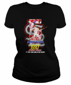 Albert Pujols St Louis Cardinals 697 home runs shirt 2