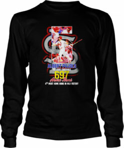 Albert Pujols St Louis Cardinals 697 home runs shirt 3