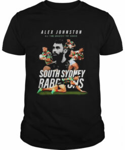 Alex Johnston all time greatest try scogin south sydney radruns shirt 1