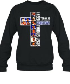 All I need today is a little bit of Georgetown Hoyas and a whole lot of jesus shirt 4