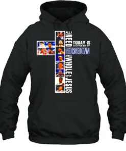 All I need today is a little bit of Georgetown Hoyas and a whole lot of jesus shirt 5